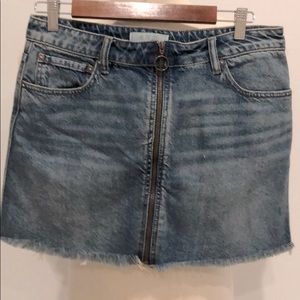 New, Free People Jean skirt